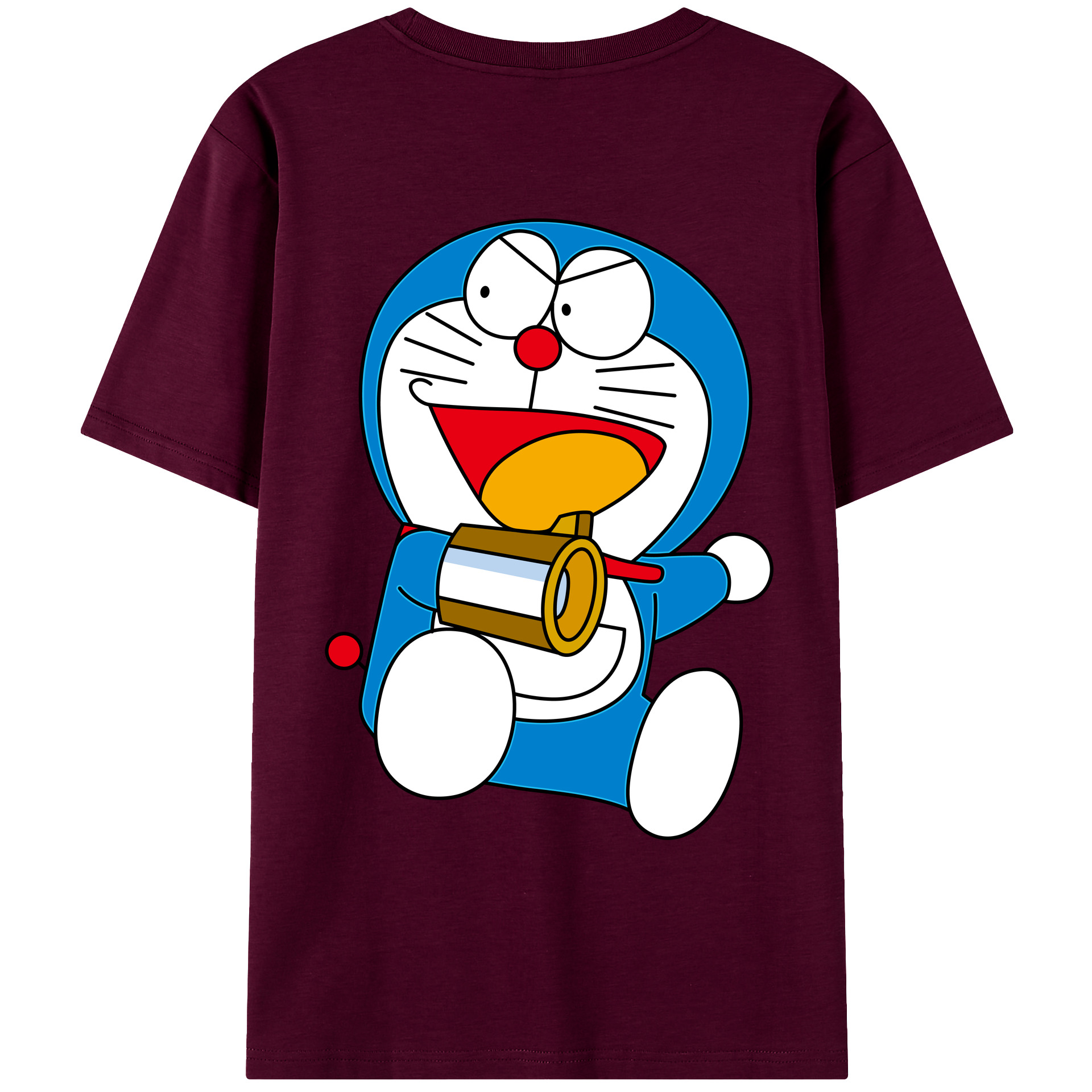 （画像用） ドラえもん Doraemon レディース半袖Tシャツ(バックプリント)